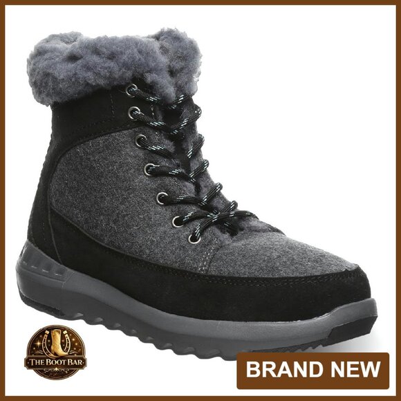 Women's Suede Winter Boots Wool Lined Comfortable Snow Outdoor